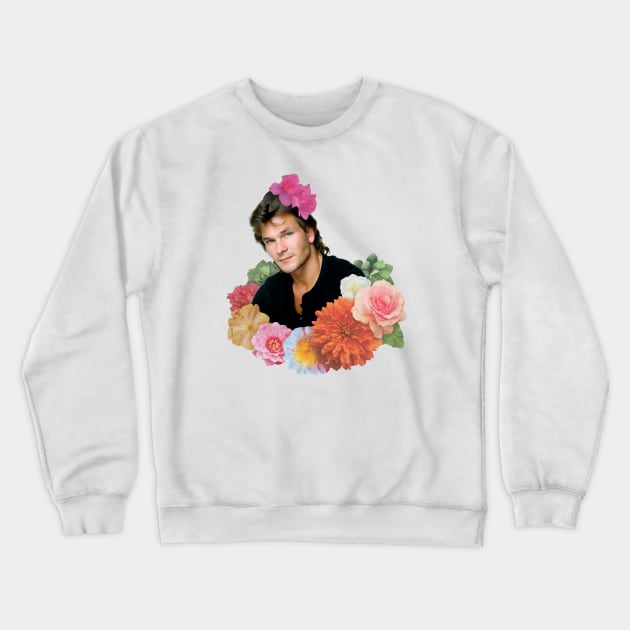 Patrick Swayze Crewneck Sweatshirt by luliga